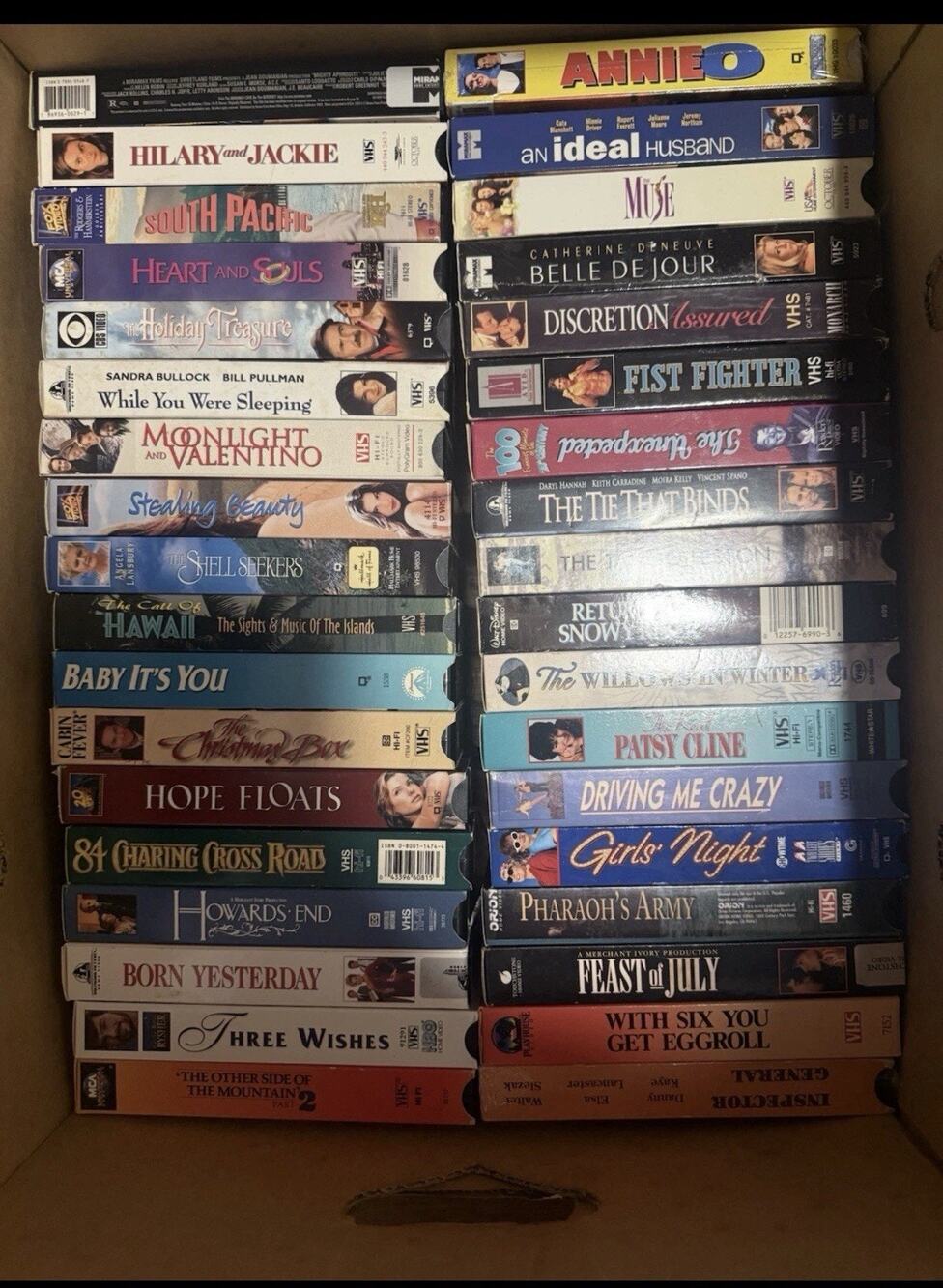 Vintage Lot Of 72 VHS Tapes MINT
